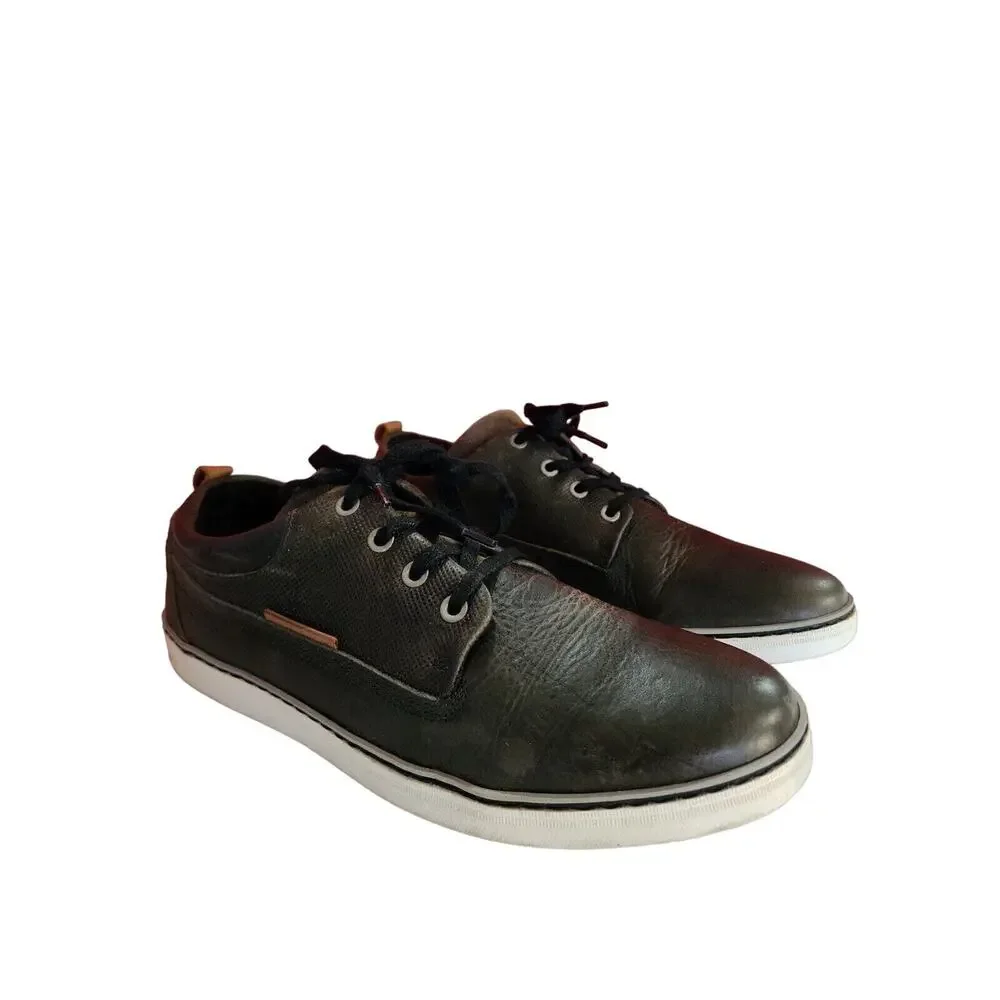 Bull Boxer Men's Size 10 Brown Leather Shoes